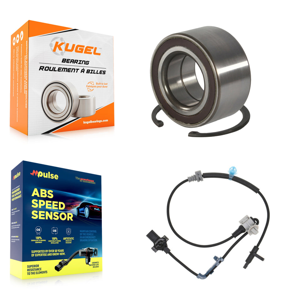 Front Wheel Bearing And ABS Sensor Kit For Acura RDX 3.5L with 4-Wheel K7S-103082