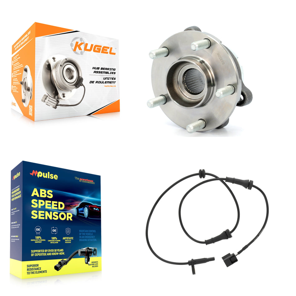 Front Wheel Hub Bearing And ABS Sensor Kit For Nissan Murano K7S-103096