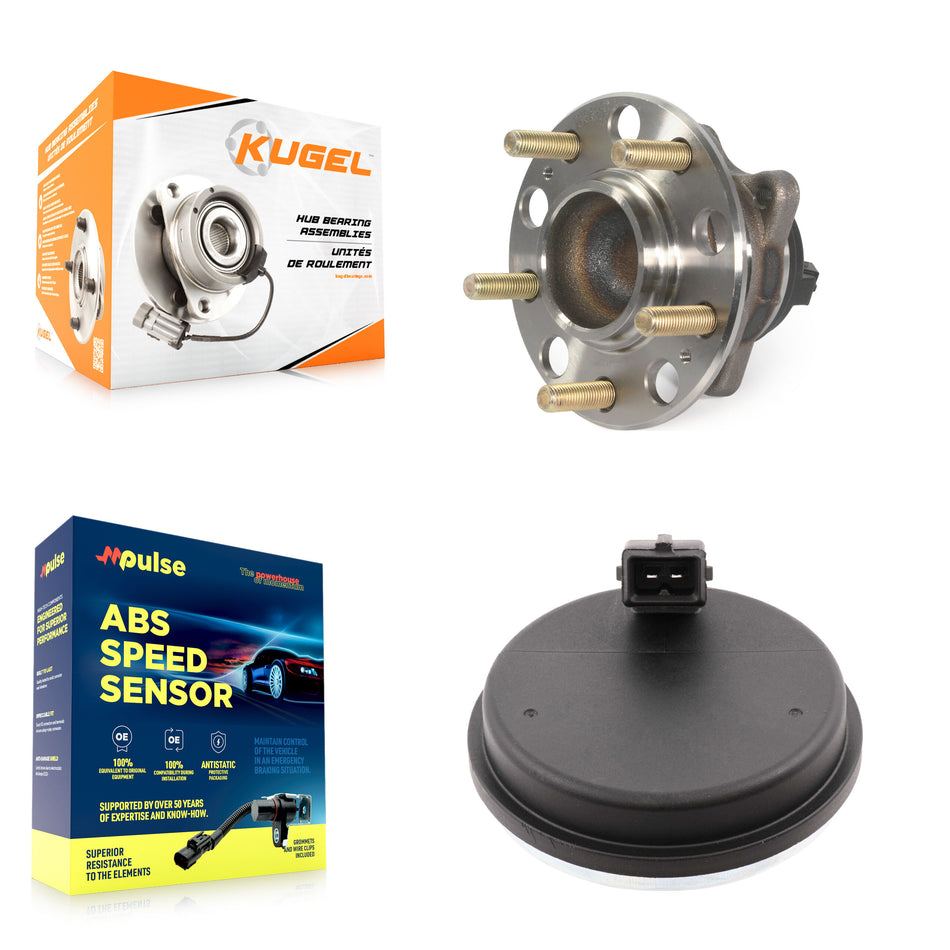 Rear Wheel Hub Bearing & Extra Sensor Kit For Hyundai Tucson Kia Sportage Sonata Optima N K7S-103103