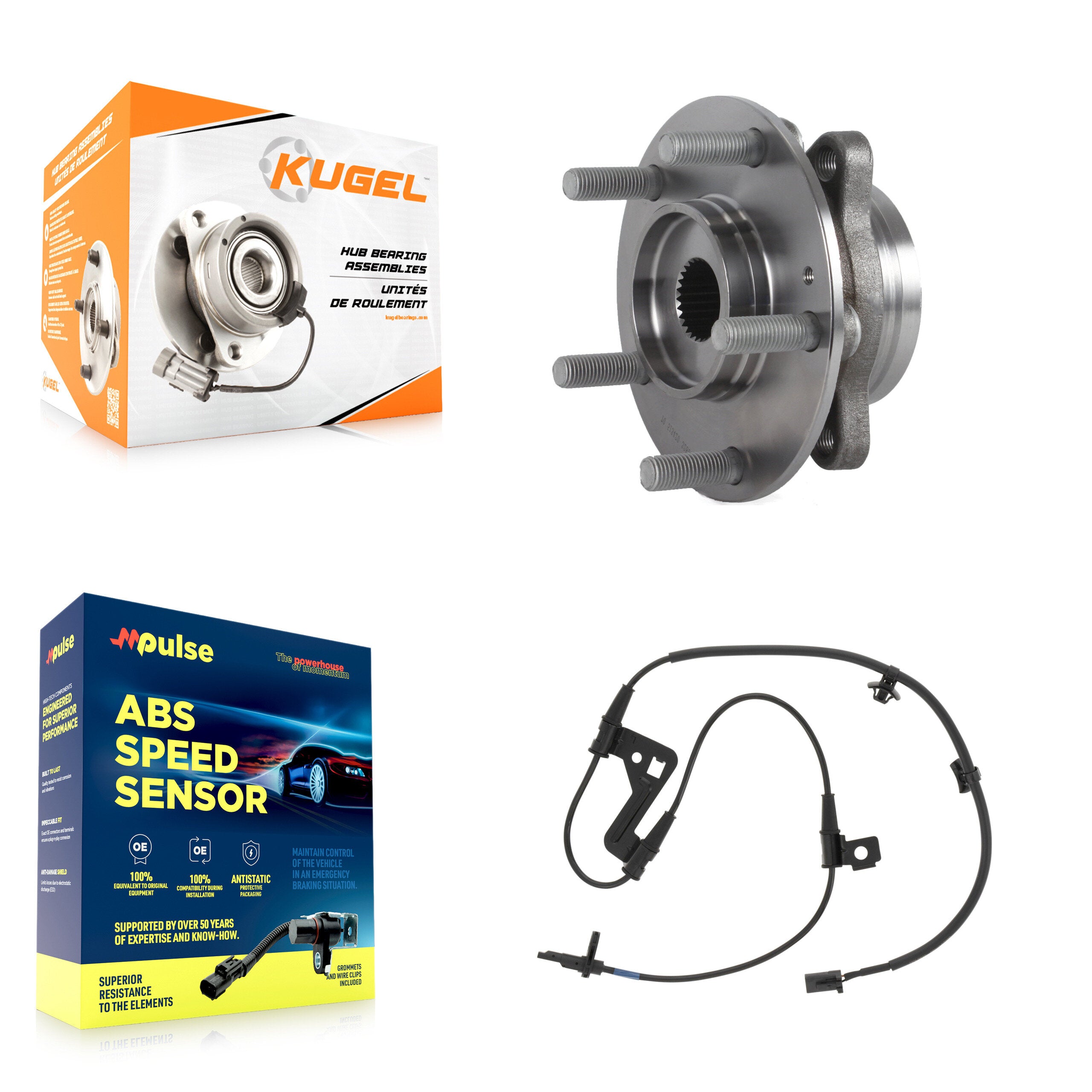 Front Wheel Hub Bearing And ABS Sensor Kit For Hyundai Elantra GT K7S-103120