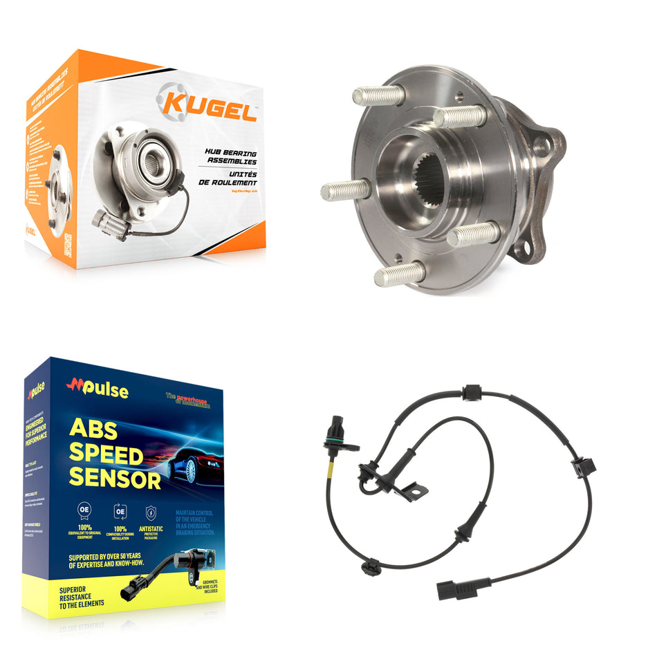 Front Wheel Hub Bearing And ABS Sensor Kit For Hyundai Tucson Kia Sportage K7S-103122