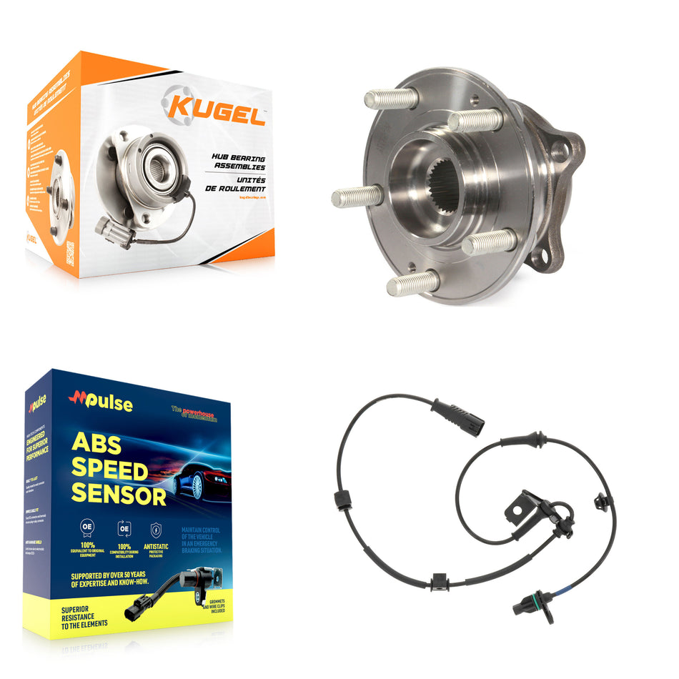 Front Wheel Hub Bearing And ABS Sensor Kit For Hyundai Tucson Kia Sportage K7S-103140
