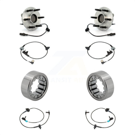 Front Rear Wheel Bearing & Extra Sensor Kit For Chevrolet Avalanche Cadillac Escalade GMC K7S-103151