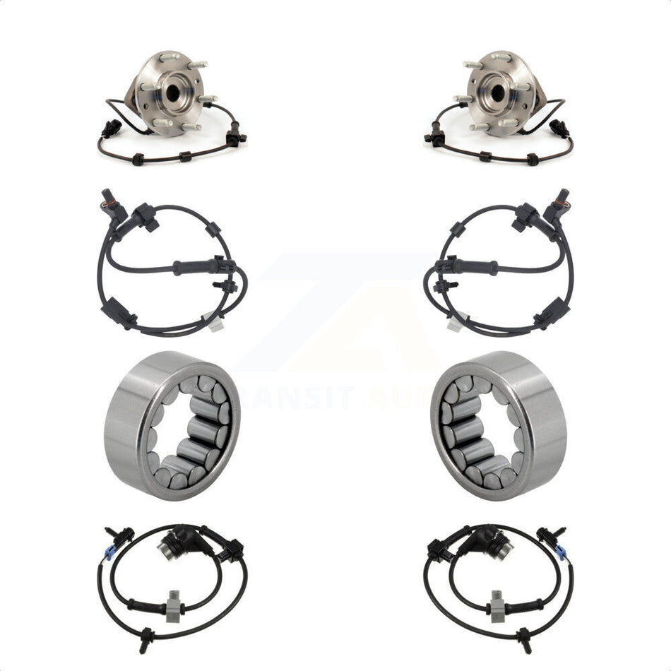 Front Rear Wheel Bearing Extra Sensor Kit For Chevrolet Trailblazer GMC Envoy XL EXT SSR K7S-103154
