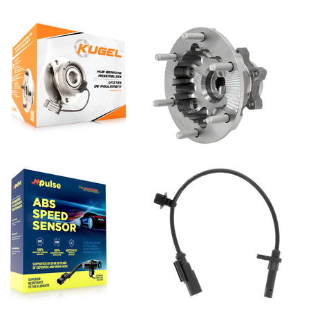 Front Wheel Hub Bearing And ABS Sensor Kit For Ford Transit-150 K7S-103164