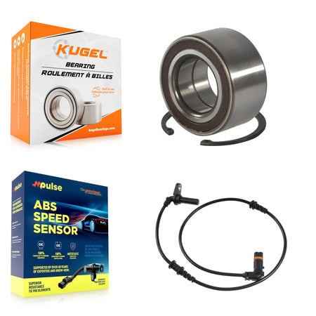 Front Wheel Bearing & ABS Sensor Kit For Mercedes-Benz E400 E350 CLS400 with Harness RWD K7S-103187
