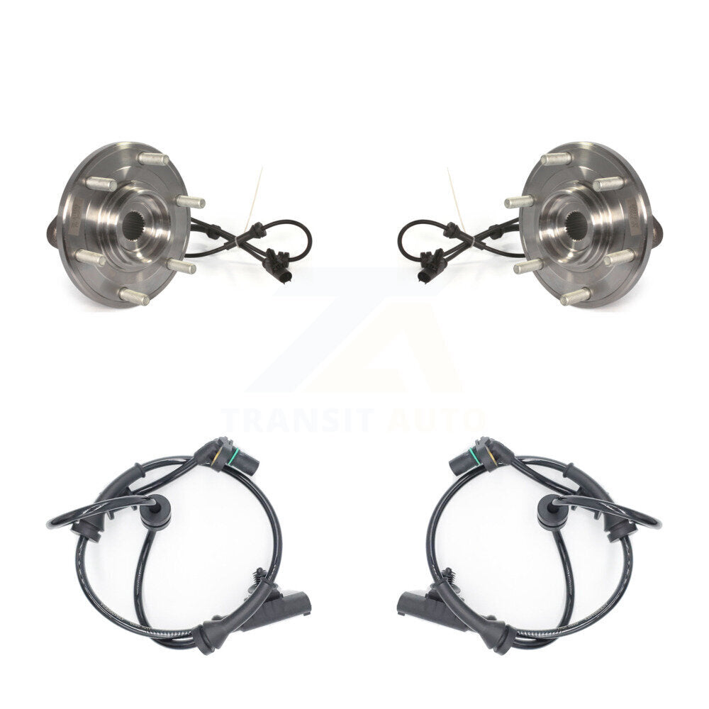 Front Wheel Hub Bearing & Extra Sensor Kit For Nissan TITAN Armada 5.6L with 4-Wheel ABS K7S-103192