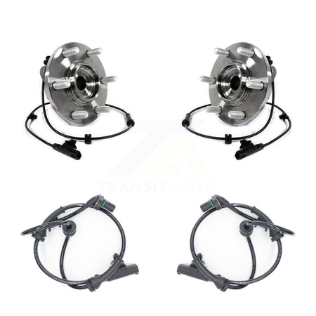 Front Wheel Hub Bearing And Extra ABS Sensor Kit For 2019 Nissan Armada with Harness K7S-103193