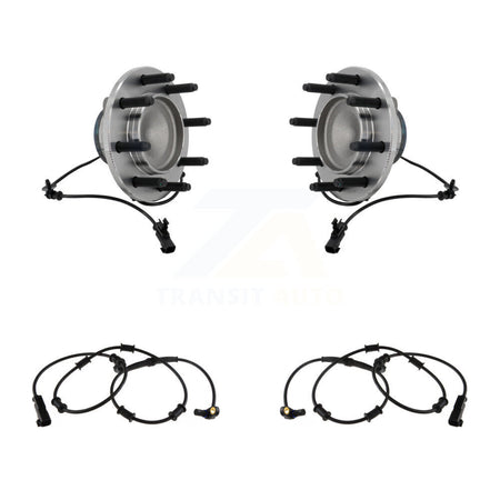 Front Wheel Hub Bearing And ABS Sensor Kit For 2008 Dodge Ram 3500 with Harness K7S-103204