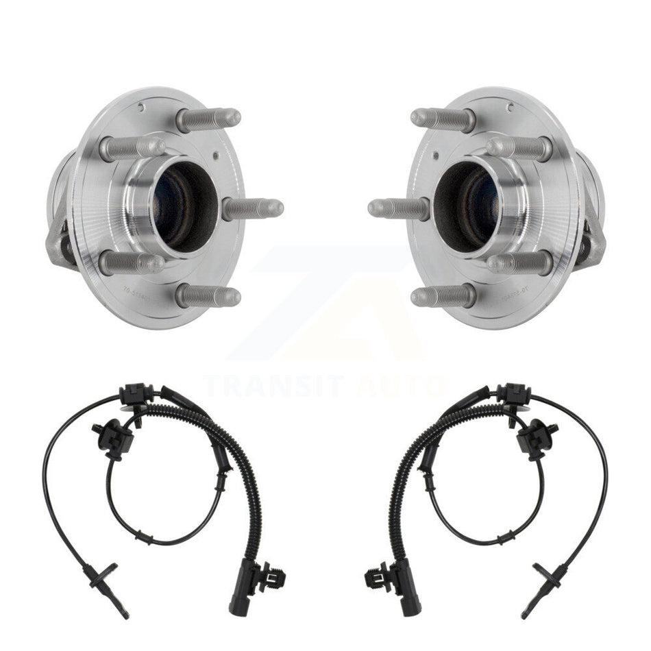 Front Wheel Hub Bearing And ABS Sensor Kit For Cadillac ATS CTS RWD K7S-103208