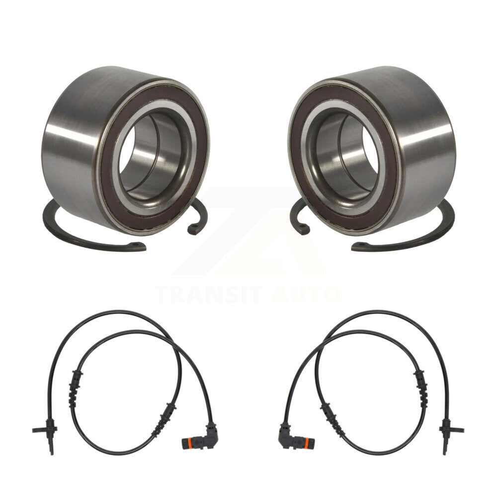 Front Wheel Bearing And ABS Sensor Kit For 2014 Mercedes-Benz CLS63 AMG S AWD K7S-103228