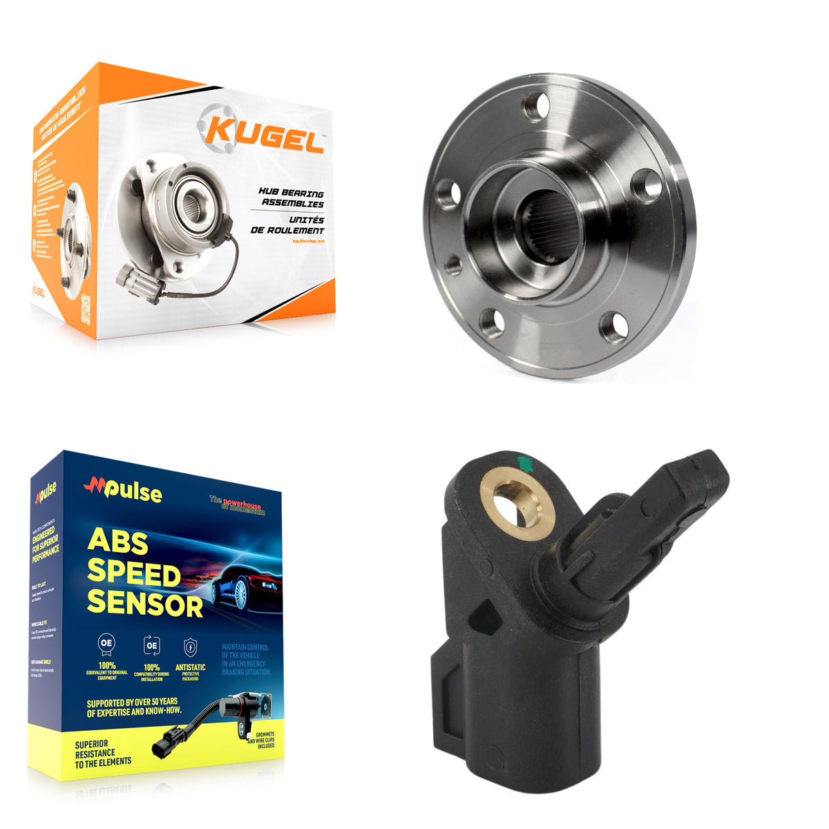 Front Wheel Hub Bearing ABS Sensor Kit For Volvo XC60 XC70 S60 V60 S80 Cross Country V70 K7S-103238