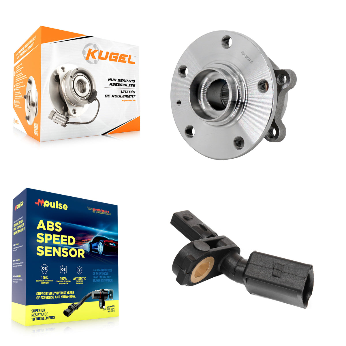 Front Wheel Hub Bearing And ABS Sensor Kit For Volkswagen Atlas Cross Sport K7S-103242