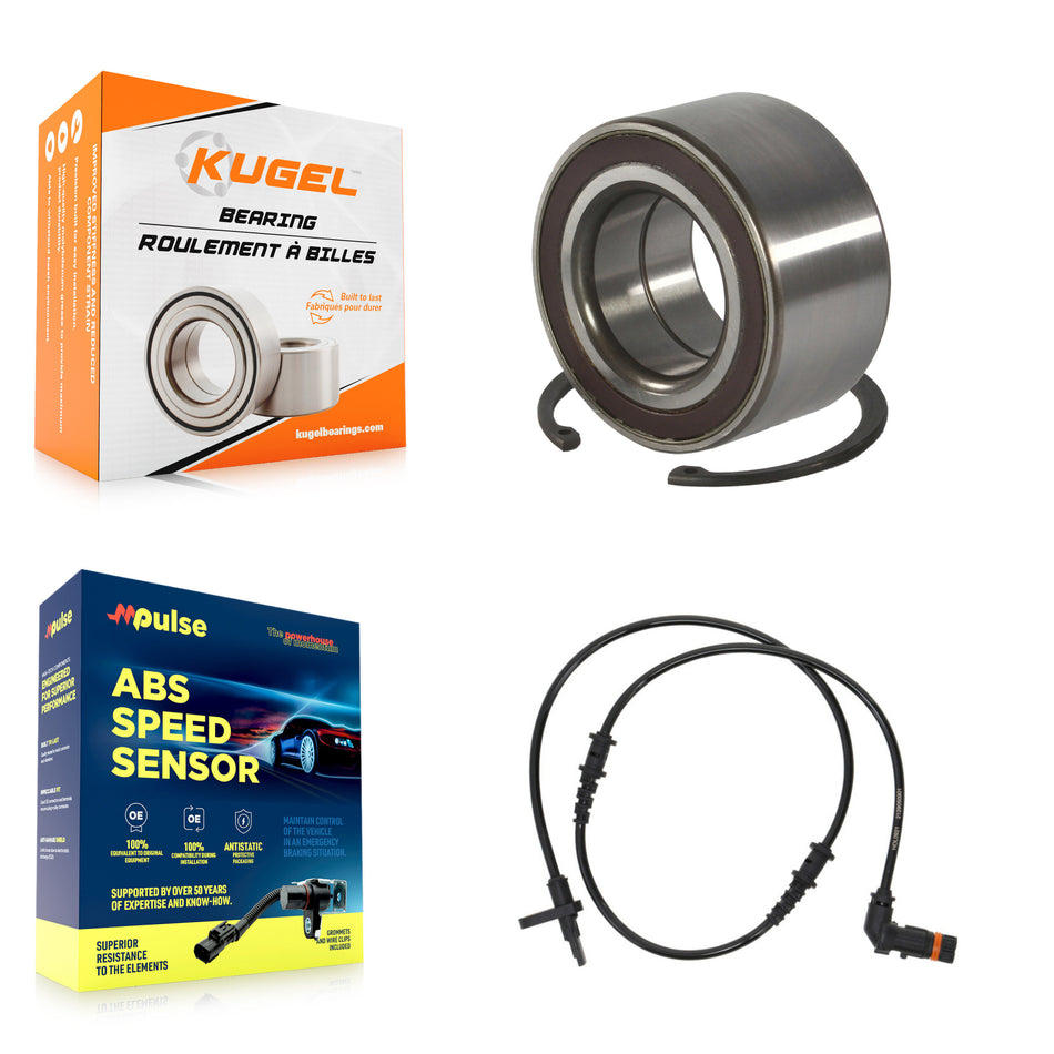 Front Wheel Bearing And ABS Sensor Kit For 2014 Mercedes-Benz CLS63 AMG S AWD K7S-103250
