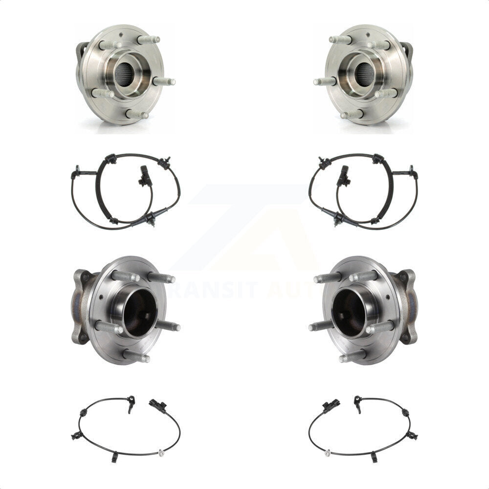 Front Rear Wheel Hub Bearing ABS Sensor Kit For Buick Verano Chevrolet Volt with Harness K7S-103258