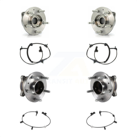 Front Rear Wheel Hub Bearing ABS Sensor Kit For Buick Verano Chevrolet Volt with Harness K7S-103258