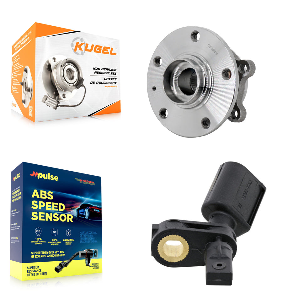 Front Wheel Hub Bearing And ABS Sensor Kit For Volkswagen Atlas Cross Sport K7S-103292
