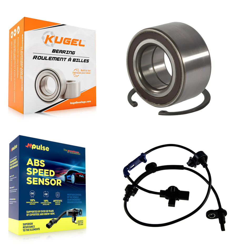 Front Wheel Bearing And ABS Sensor Kit For 2007-2011 Honda CR-V Built in US with Harness K7S-103300
