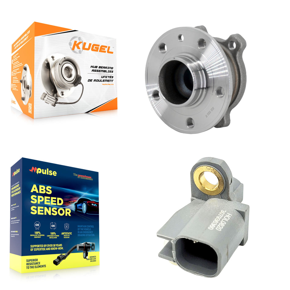 Rear Wheel Hub Bearing And ABS Sensor Kit For Volvo XC70 S80 S60 V60 V70 K7S-103307