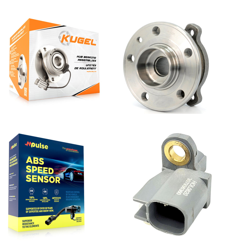 Rear Wheel Hub Bearing And ABS Sensor Kit For Volvo V60 Cross Country S60 without Harness K7S-103308