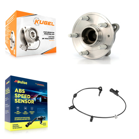 Rear Wheel Hub Bearing & Sensor Kit For 11-12 Chevrolet Cruze 1.8L/1.4L with 4-Wheel ABS K7S-103316
