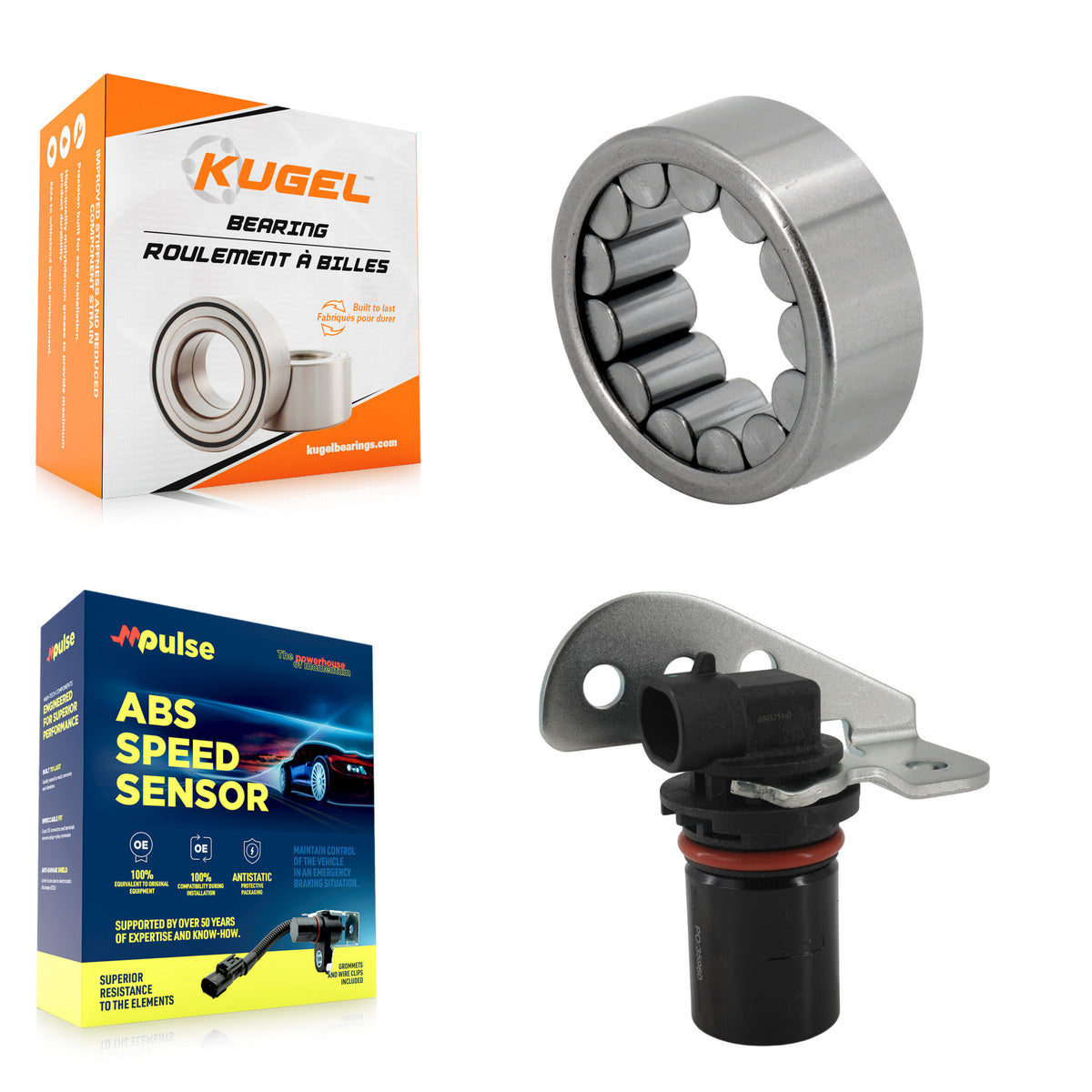 Rear Wheel Bearing & Sensor Kit For 1999 Chevrolet C1500 With 8-1 2" Or 8-5 8" Ring Gear K7S-103337