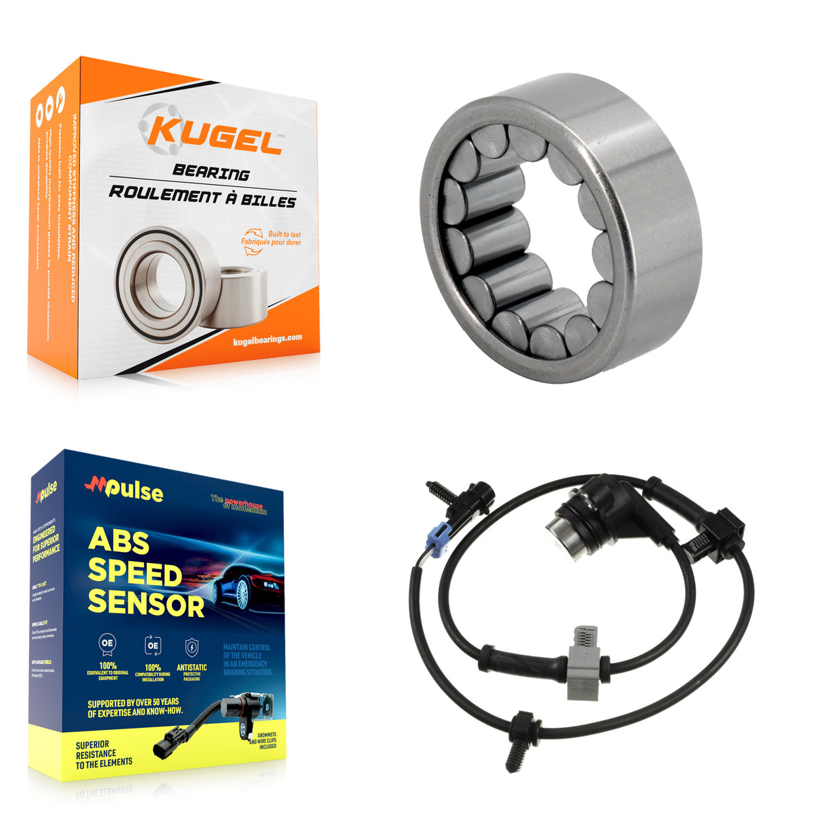 Rear Wheel Bearing & Sensor Kit For Chevrolet Trailblazer GMC Envoy XL EXT Buick Rainier K7S-103341