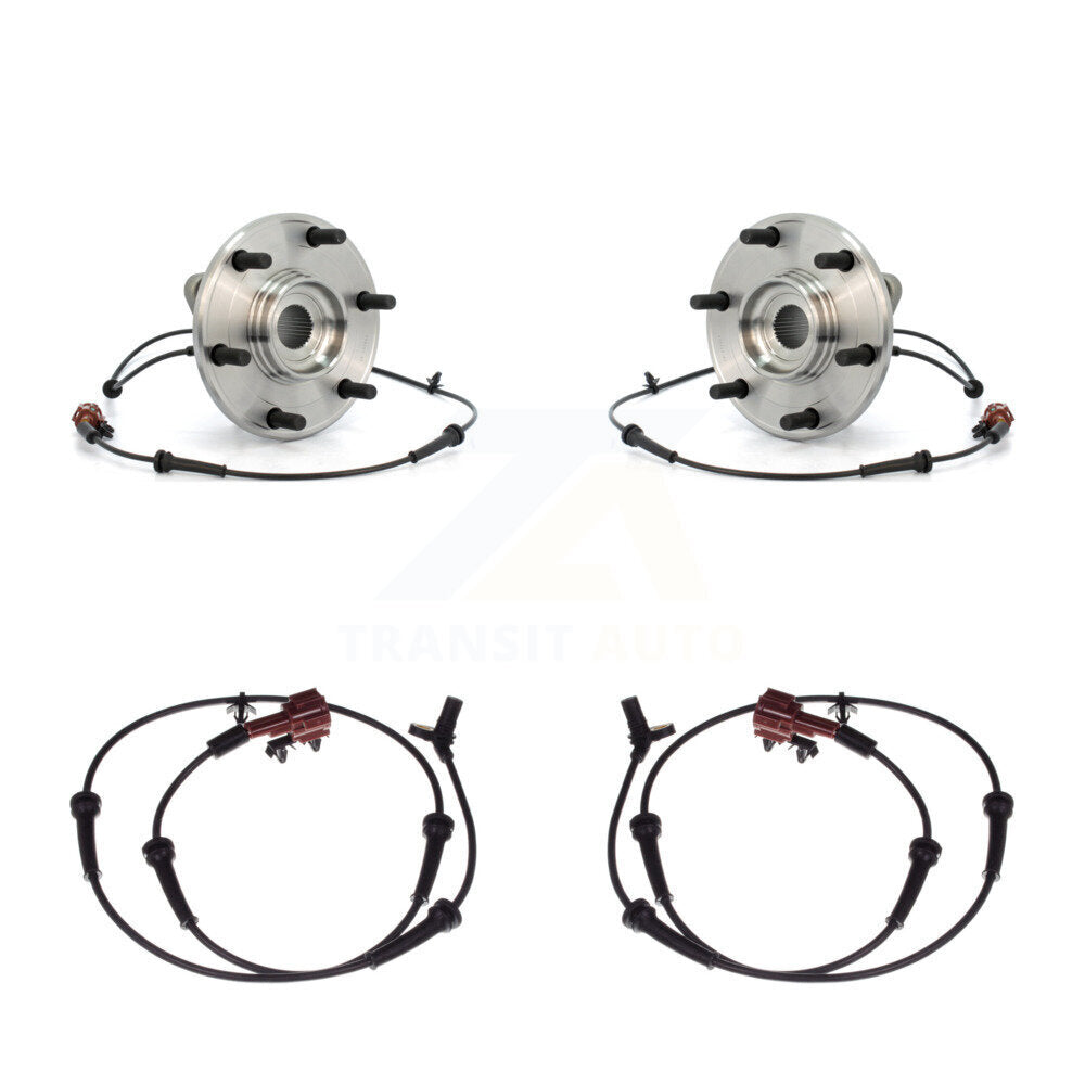 Rear Wheel Hub Bearing & Extra ABS Sensor Kit For Nissan Armada INFINITI QX56 Pathfinder K7S-103364