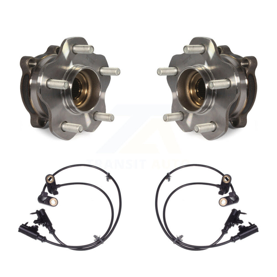 Rear Wheel Hub Bearing ABS Sensor Kit For INFINITI M35 3.5L with 4-Wheel Harness K7S-103368