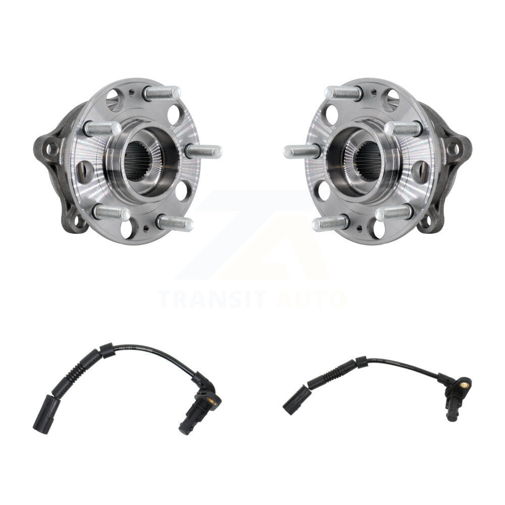 Rear Wheel Hub Bearing & Sensor Kit For 15-16 Hyundai Genesis 3.8L/5.0L with 4-Wheel ABS K7S-103386