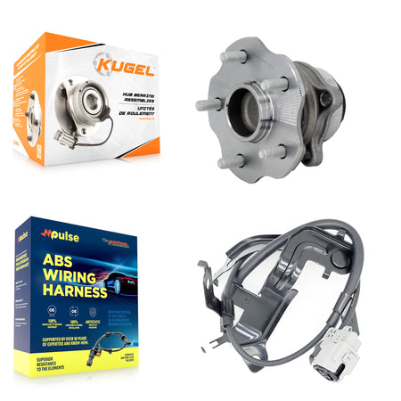 Rear Wheel Hub Bearing And ABS Sensor Kit For Lexus RX350 Toyota Highlander RX450h K7S-103410
