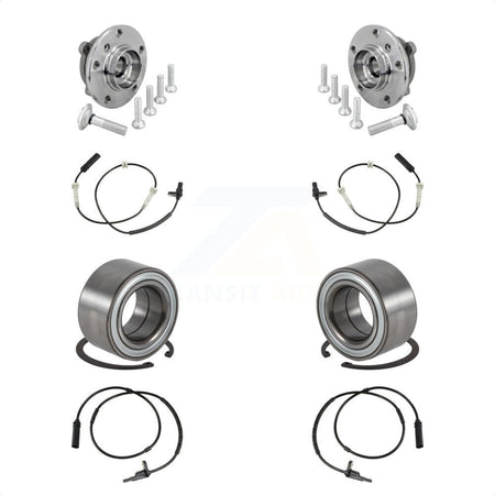 Front Rear Wheel Bearing And ABS Sensor Kit For BMW 230i xDrive M240i K7S-103425