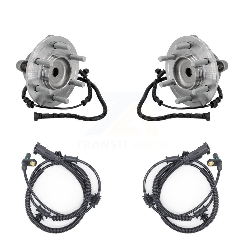 Front Wheel Hub Bearing And ABS Sensor Kit For Ford F-150 K7S-103456
