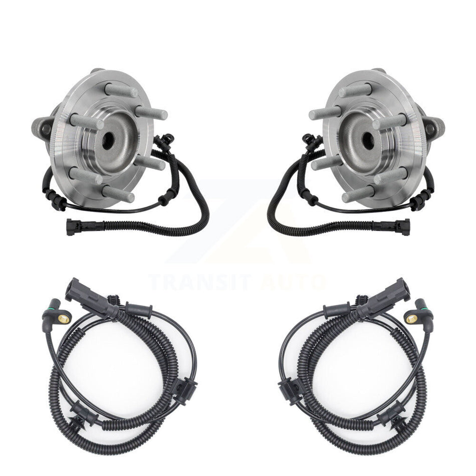 Front Wheel Hub Bearing And ABS Sensor Kit For Ford F-150 K7S-103456