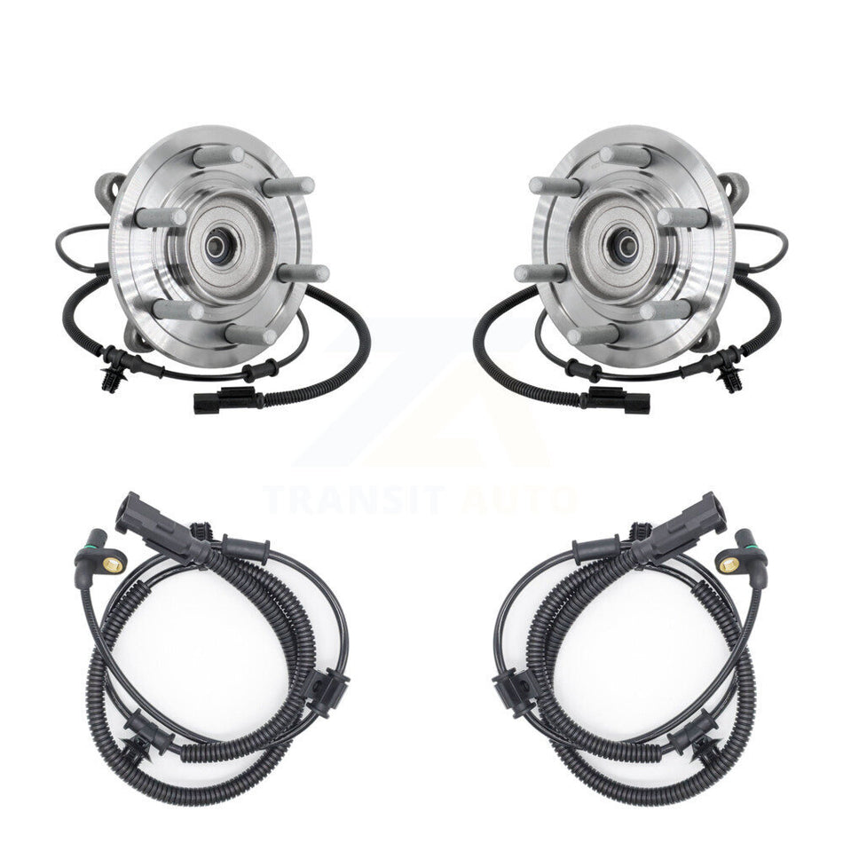 Front Wheel Hub Bearing And ABS Sensor Kit For 2019-2020 Ford F-150 Raptor with Harness K7S-103457