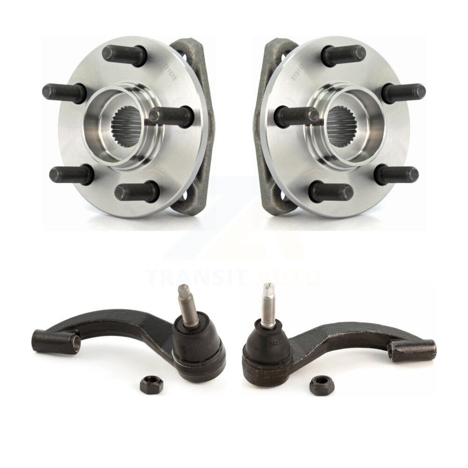 Front Wheel Bearing And Tie Rod End Kit For Chrysler Sebring Dodge Stratus Cirrus Plymouth Breeze K7T-100334