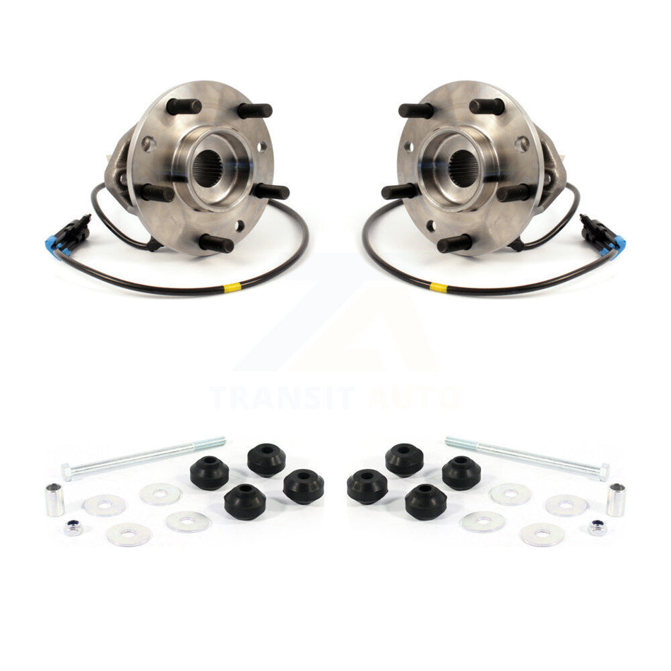 Front Hub Bearing Assembly And Link Kit For Chevrolet S10 Blazer GMC Sonoma Jimmy Oldsmobile Bravada Isuzu Hombre K7T-100491