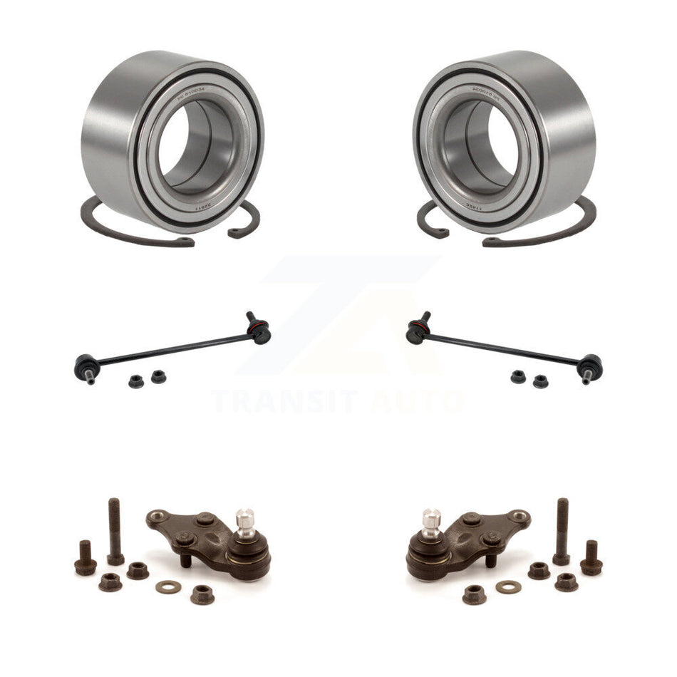 Front Wheel Bearing Lower Ball Joint Sway Bar Stabilizer Link Kit For 2014-2015 Kia Rondo K7T-108148