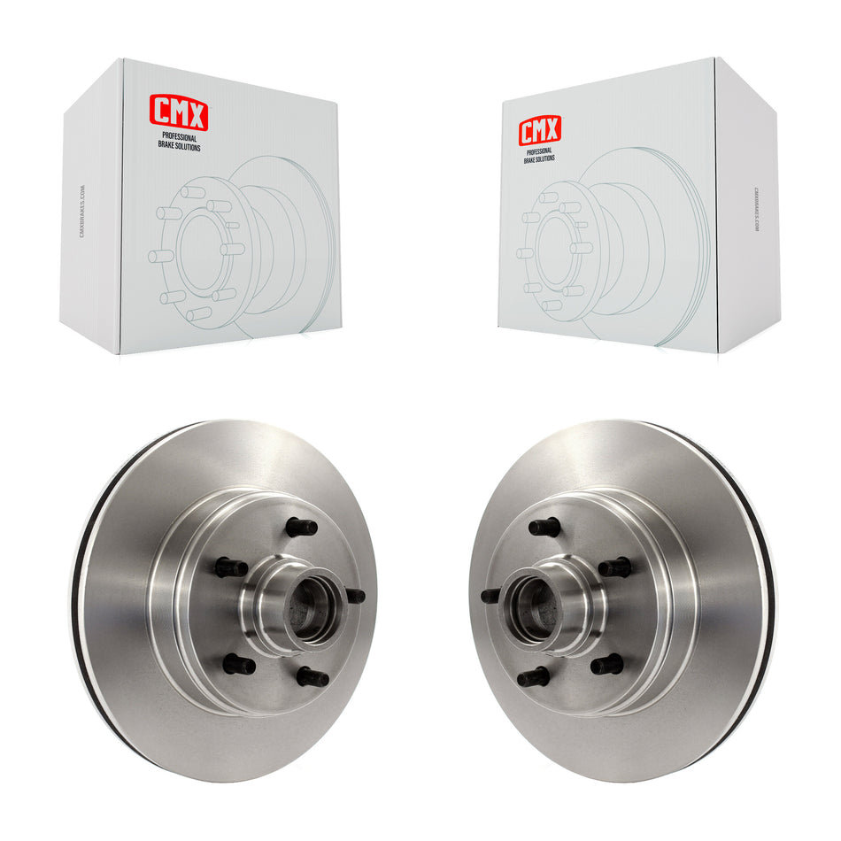 Front Disc Brake Rotors And Hub Assembly Pair For Chevrolet Astro GMC Safari K8-100005