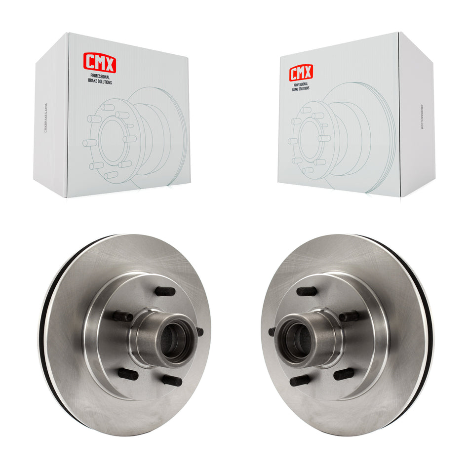 Front Disc Brake Rotors And Hub Assembly Pair For Chevrolet S10 GMC Sonoma Blazer Jimmy Isuzu Hombre S15 K8-100010