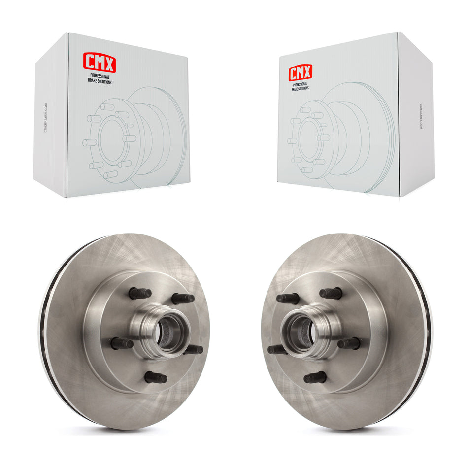 Front Disc Brake Rotors And Hub Assembly Pair For Ford Ranger Mazda B3000 B2300 B4000 K8-100028