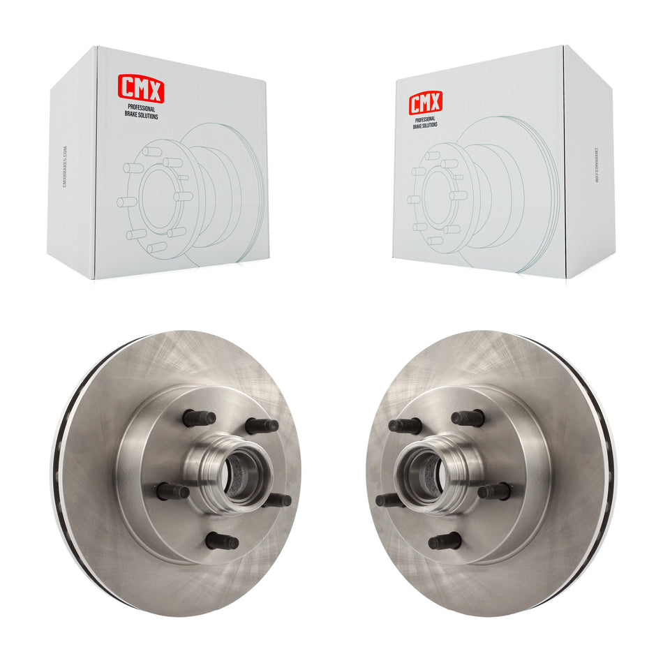 Front Disc Brake Rotors And Hub Assembly Pair For Ford Ranger Mazda B3000 B2300 B4000 K8-100028