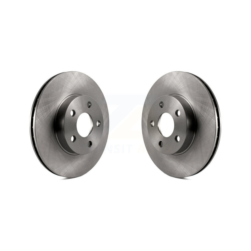 Front Disc Brake Rotors Pair For Chevrolet Cavalier Pontiac Sunfire Grand Am Buick Skylark Corsica Oldsmobile Achieva Beretta Sunbird Cutlass Calais K8-100058