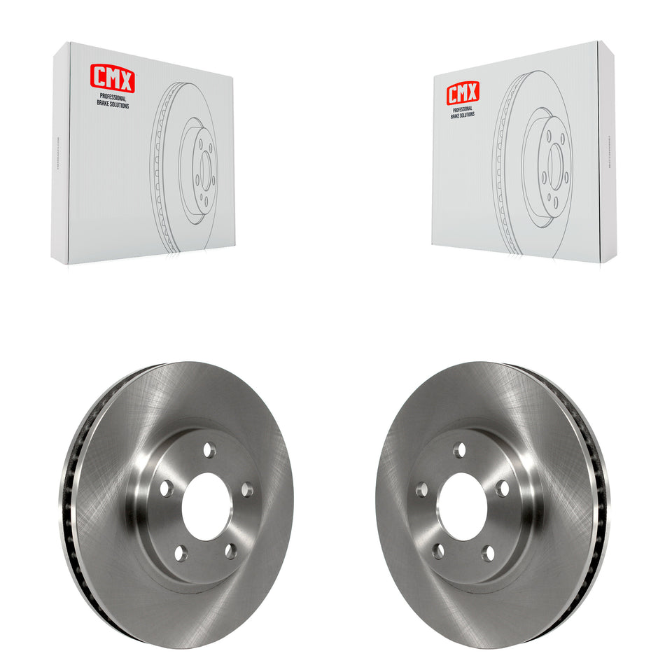 Front Disc Brake Rotor Pair For Chevrolet Buick Impala LeSabre Cadillac DeVille Monte Carlo Pontiac Park Avenue Bonneville Camaro Firebird Oldsmobile Seville Eldorado Aurora Intrigue Riviera K8-100066