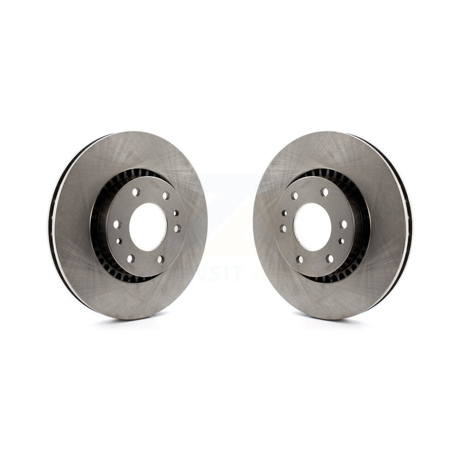 Front Disc Brake Rotors Pair For Chevrolet Trailblazer GMC EXT Envoy XL Buick Rainier XUV SSR Isuzu Ascender Saab 9-7x K8-100075