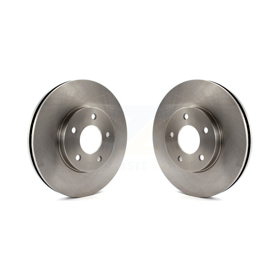 Front Disc Brake Rotors Pair For Buick Rendezvous Chevrolet Venture Pontiac Montana Aztek Oldsmobile Silhouette AWD K8-100076