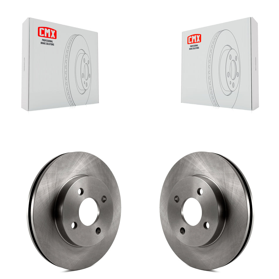 Front Disc Brake Rotors Pair For Chevrolet Cobalt Saturn Ion Pontiac G5 Pursuit K8-100080