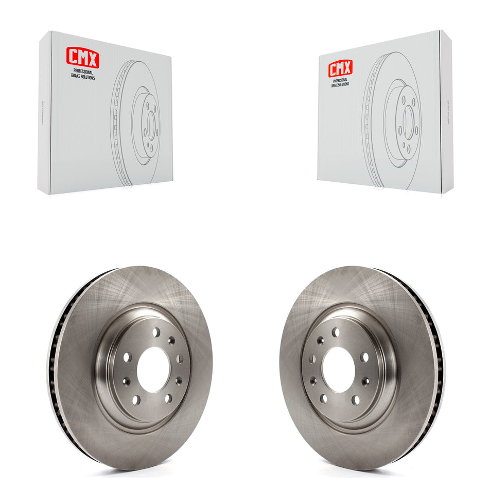 Front Disc Brake Rotors Pair For Cadillac CTS STS Pontiac Bonneville K8-100088
