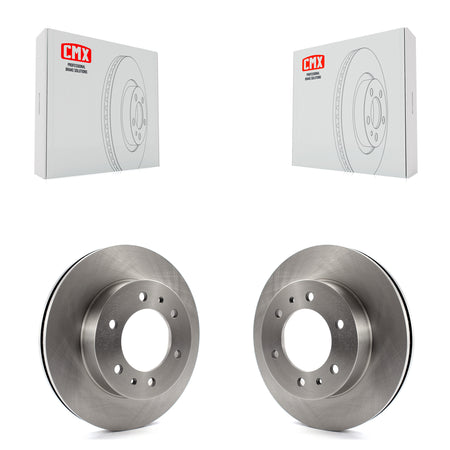 Front Disc Brake Rotors Pair For Hummer H3 H3T K8-100092