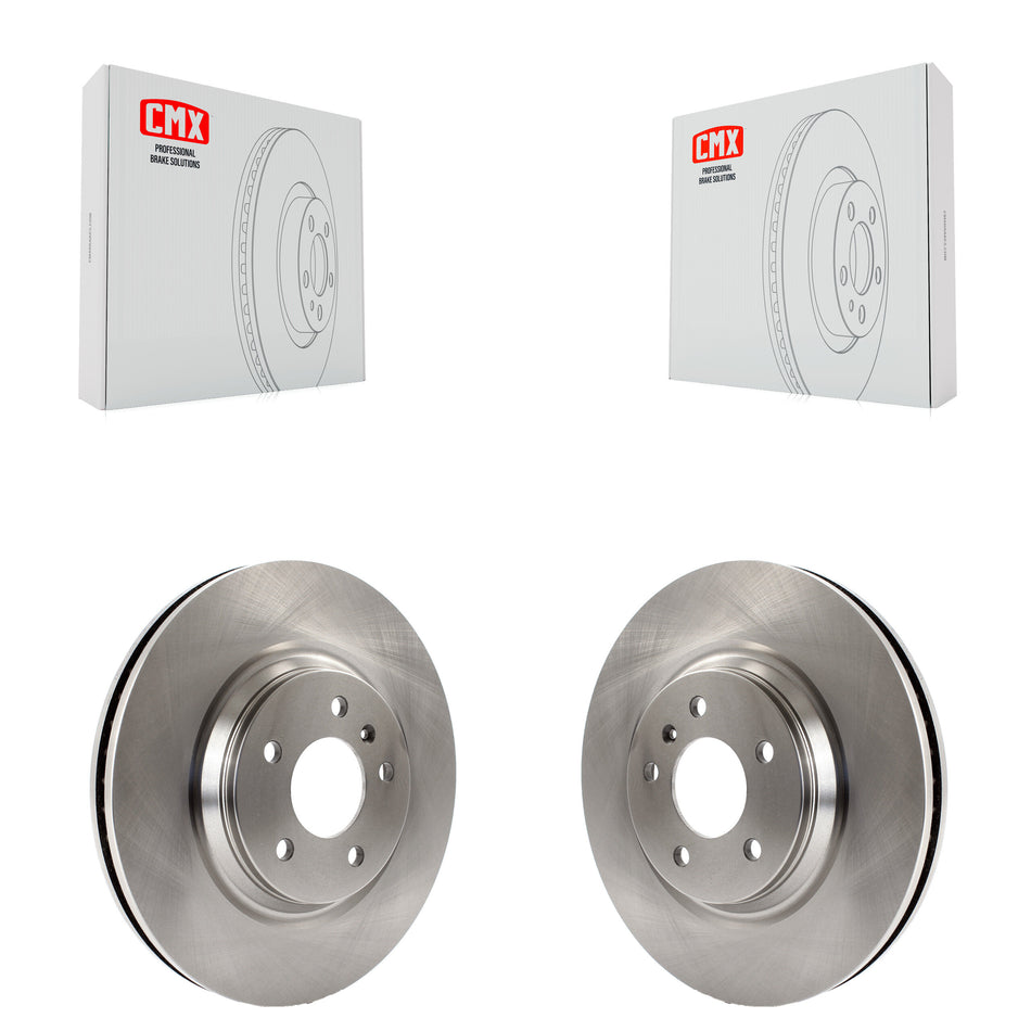 Front Disc Brake Rotors Pair For Chevrolet Buick Lucerne Impala Cadillac DTS Limited LaCrosse Allure K8-100096